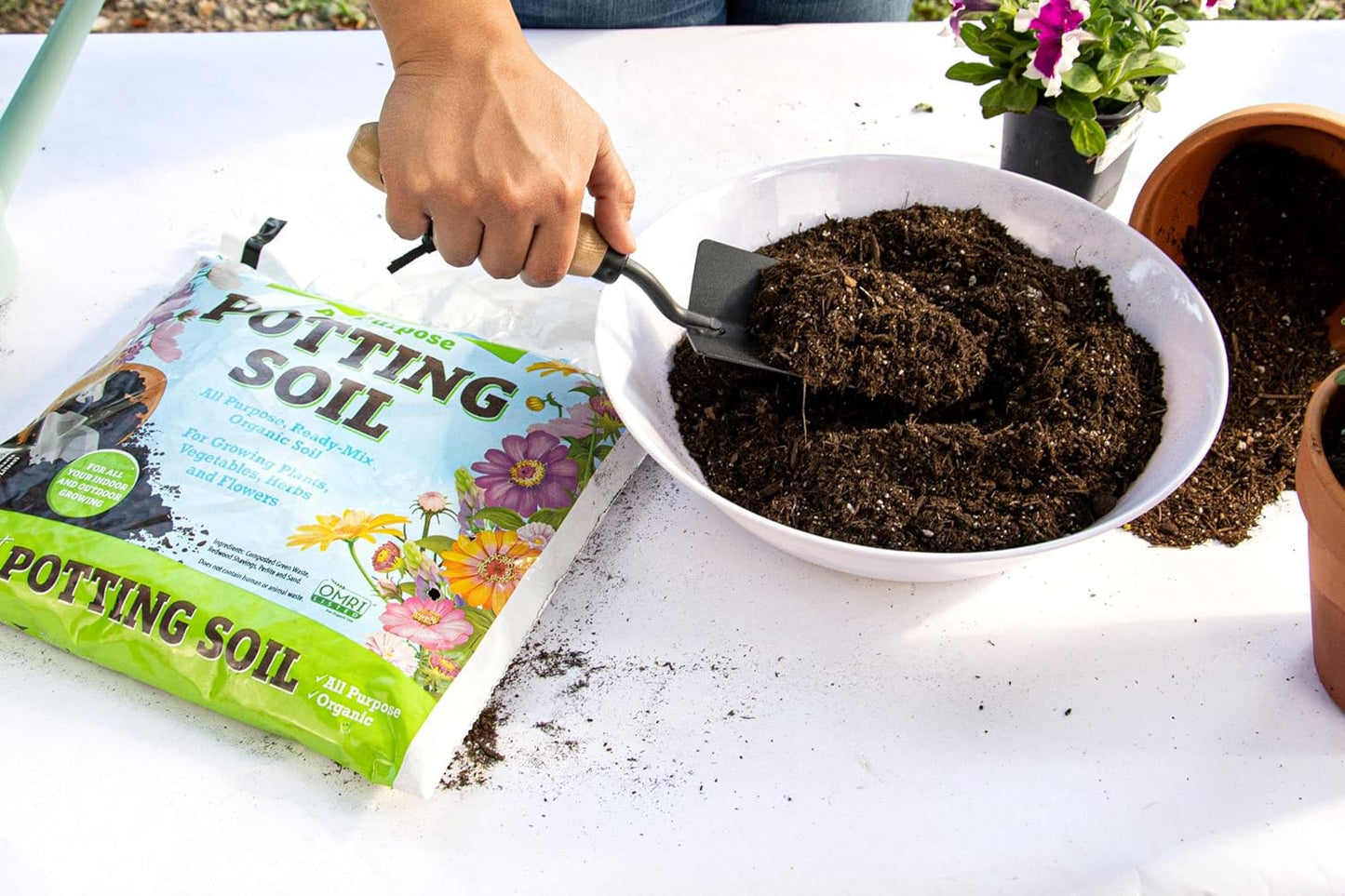 Organic Potting Soil Mix, All-Purpose, Ready-to-Use (4 qt.)
