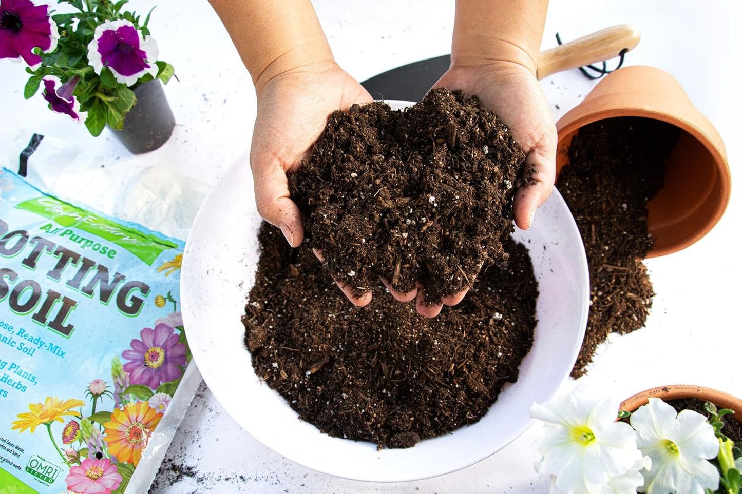 Organic Potting Soil Mix, All-Purpose, Ready-to-Use (4 qt.)